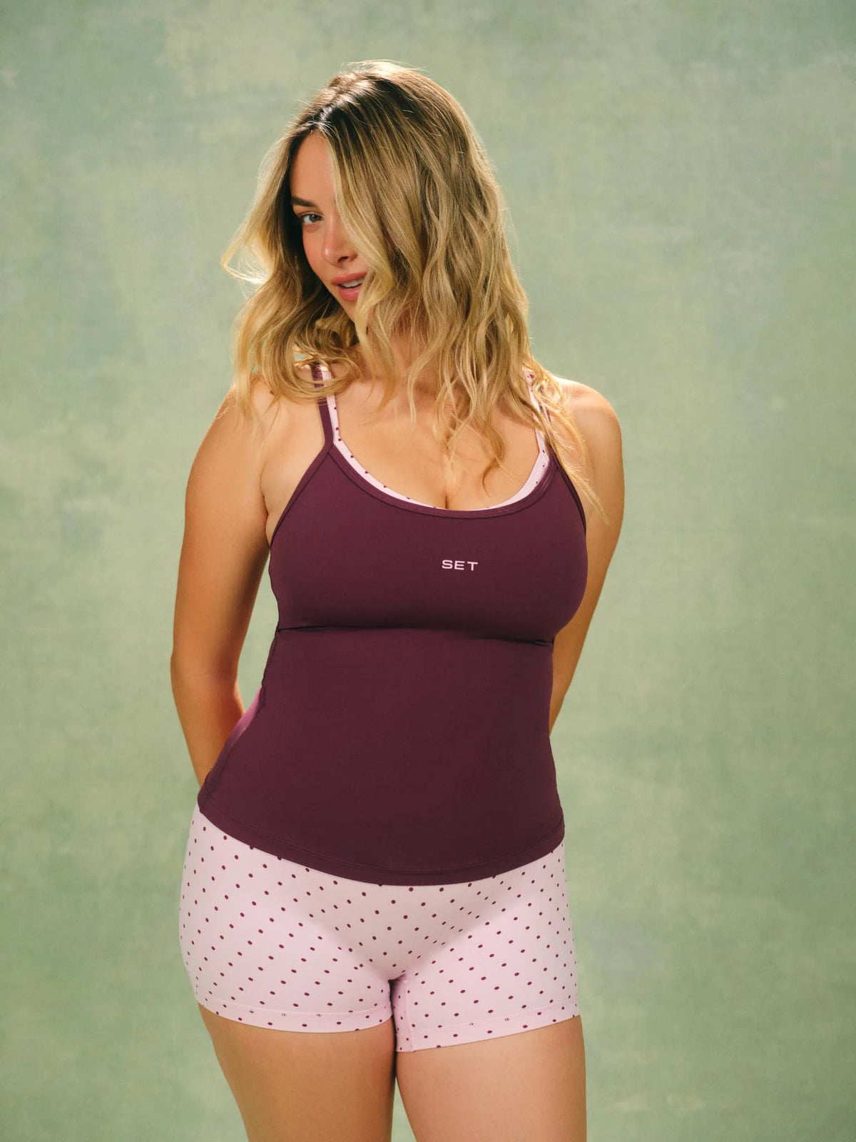 Set active polka dots