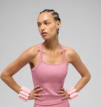 Seamless ribbed bra tank