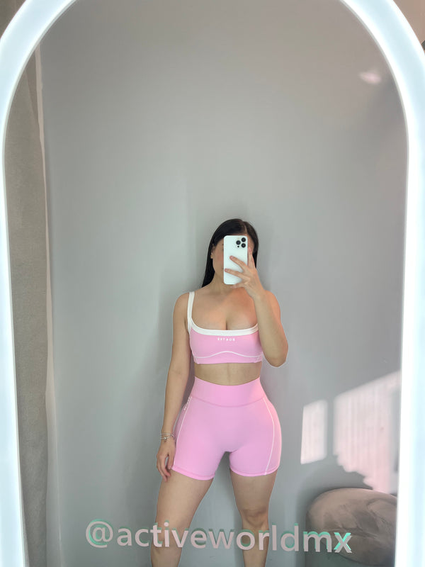 Soft active set baby pink