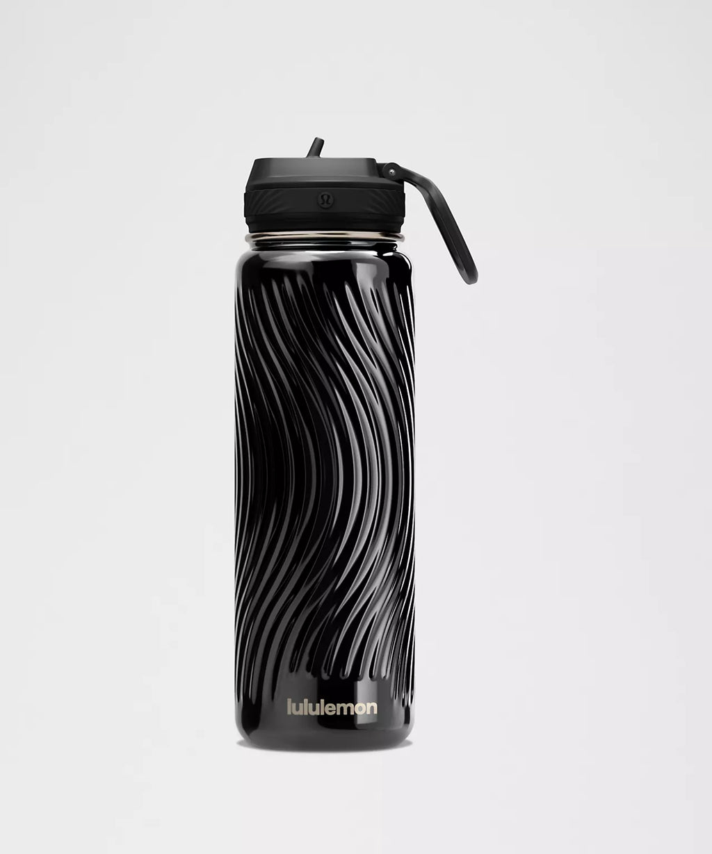 Back to Life Sport Bottle 24oz Straw Lid Wave