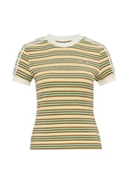 Conjunto striped tee adidas
