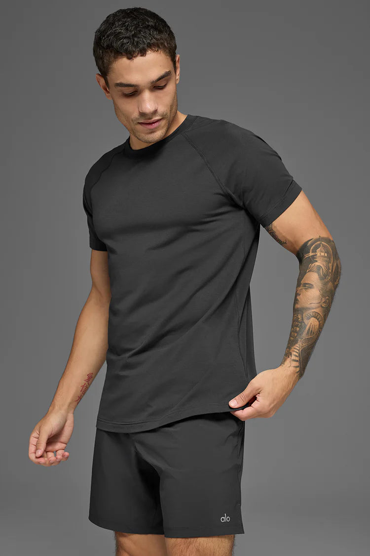 Alo vapor crewneck short sleeve