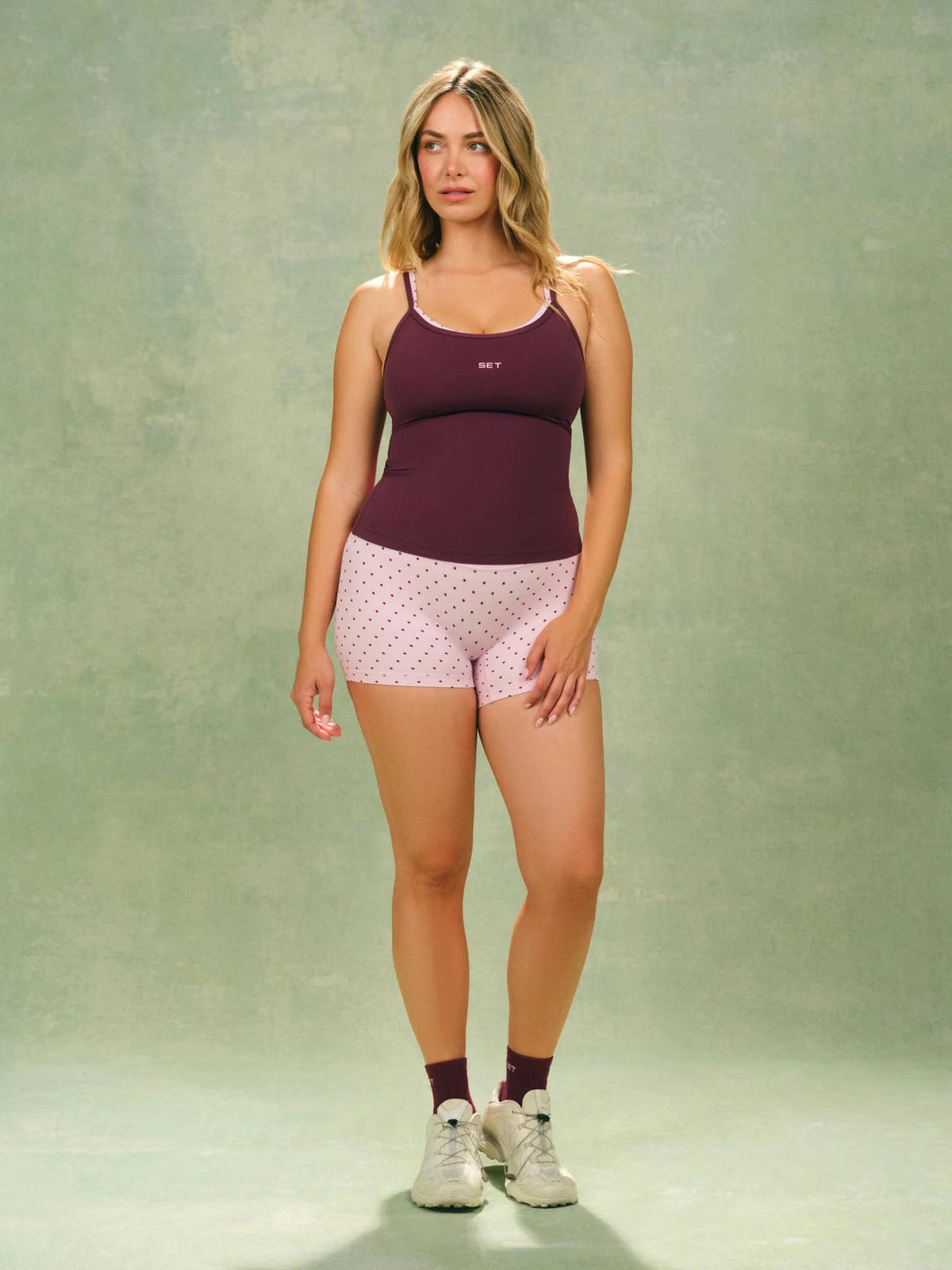 Set active polka dots