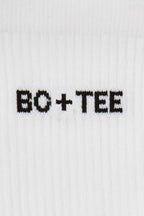 Ribbed Half-Crew Socks
