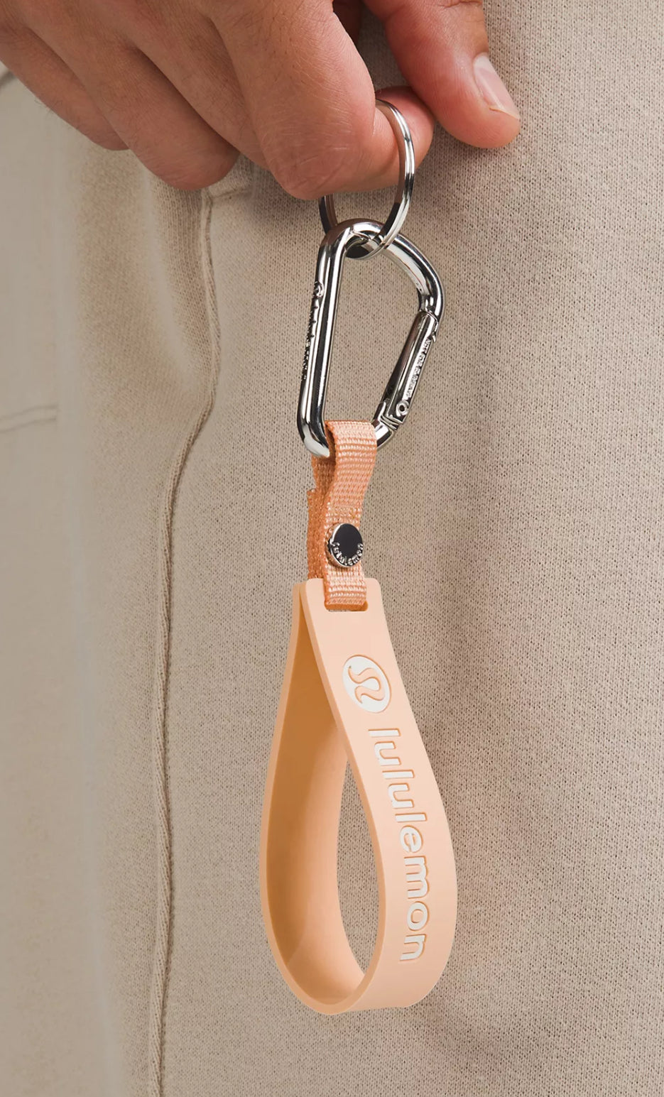 Llavero silicone Lululemon