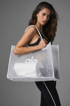 Sheer tote bag