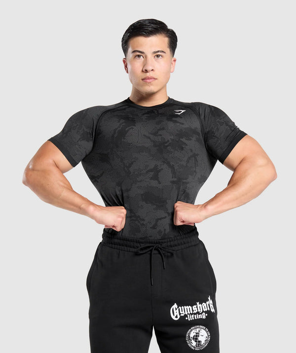 Geo seamless playera gymshark