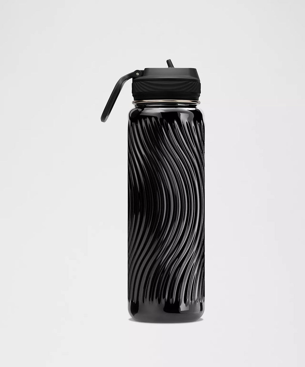 Back to Life Sport Bottle 24oz Straw Lid Wave