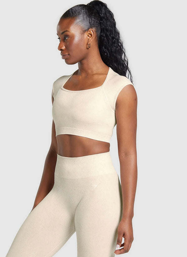 Conjunto coconut white gymshark