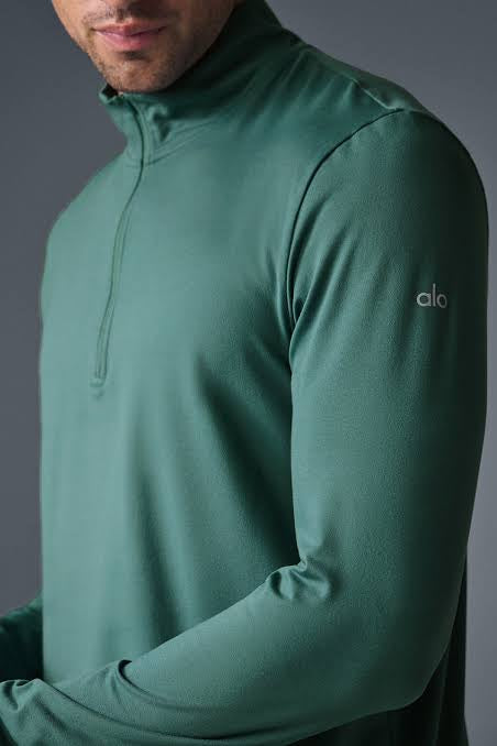 Conquer 1/4 zip alo