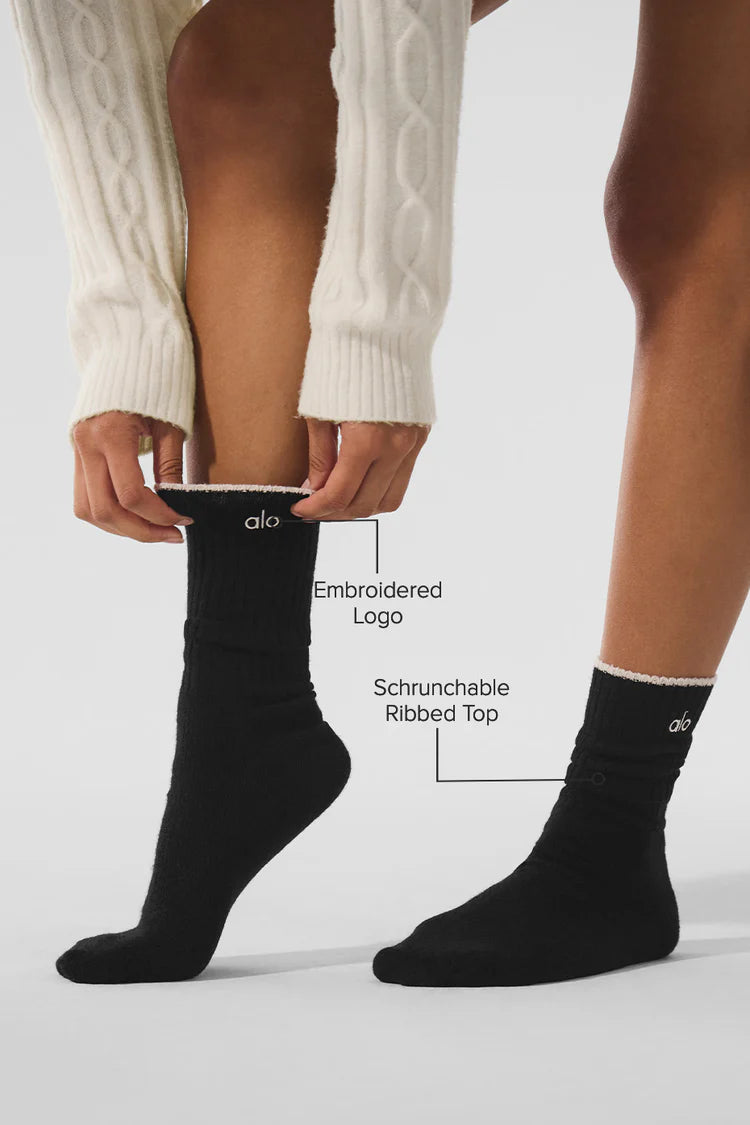 Cashmere light frosted sock