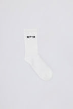 Ribbed Half-Crew Socks