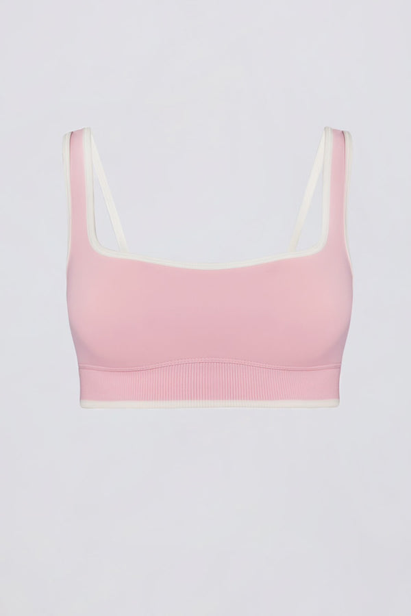 Soft Active Contrast Sports Bra