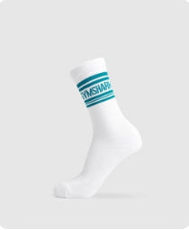 Stripe crew single socks