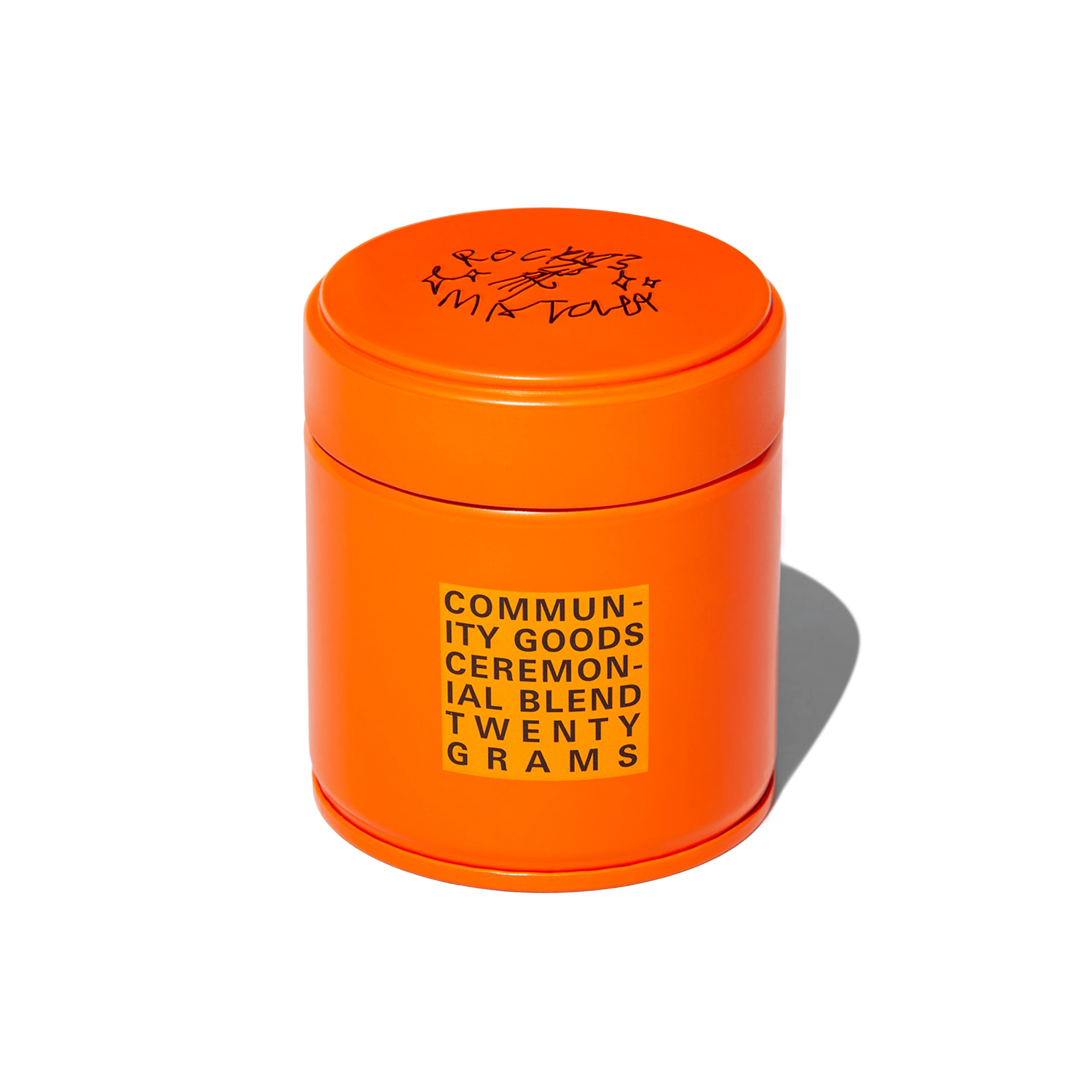 Rocky’s matcha X community goods