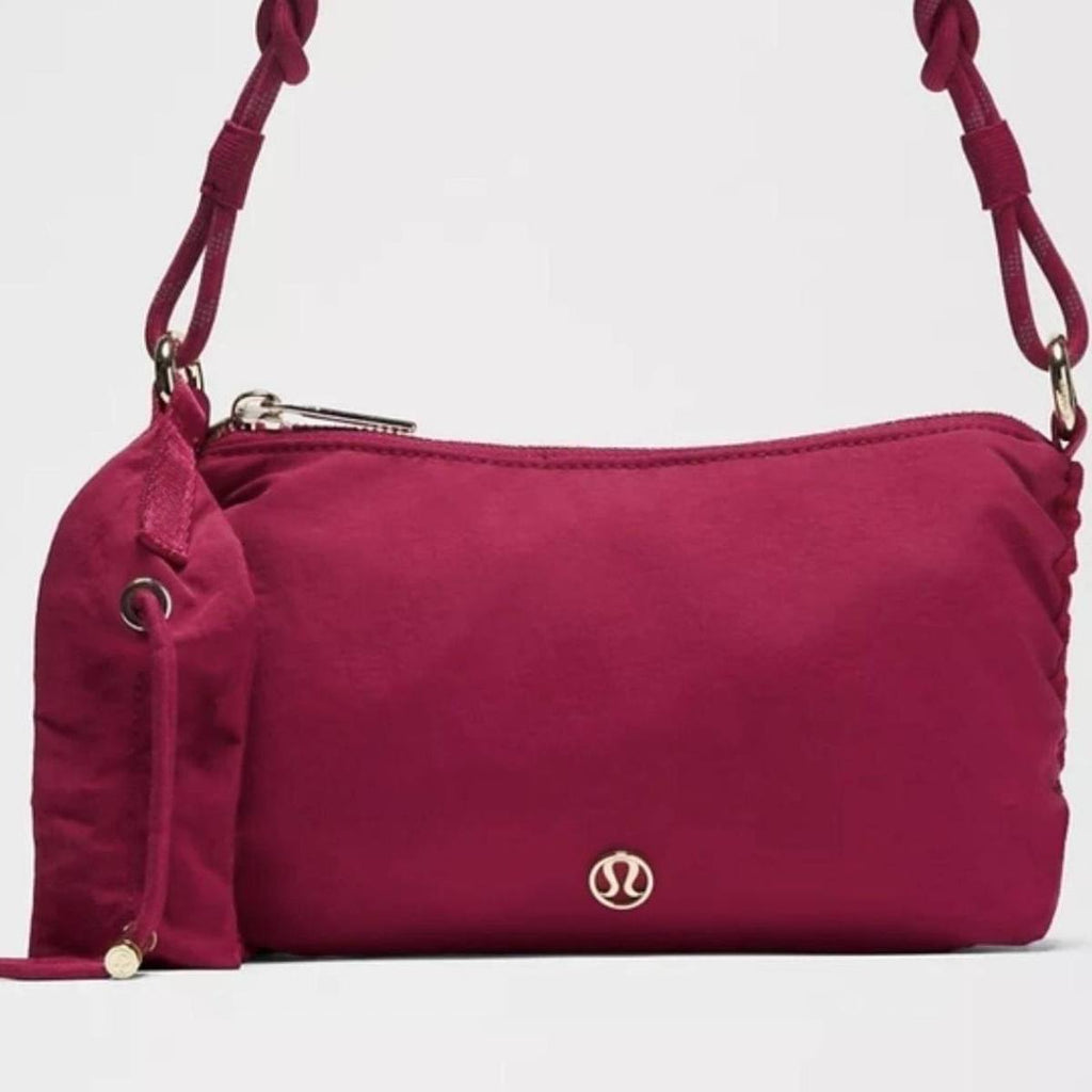 Ruched shoulder bag mini lululemon