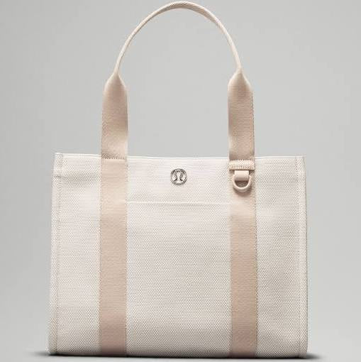 Two-tone canvas tote bag lululemon