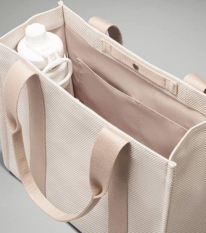 Two-tone canvas tote bag lululemon