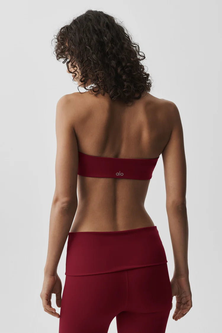 Alo softsculpt feel the heat halter bra