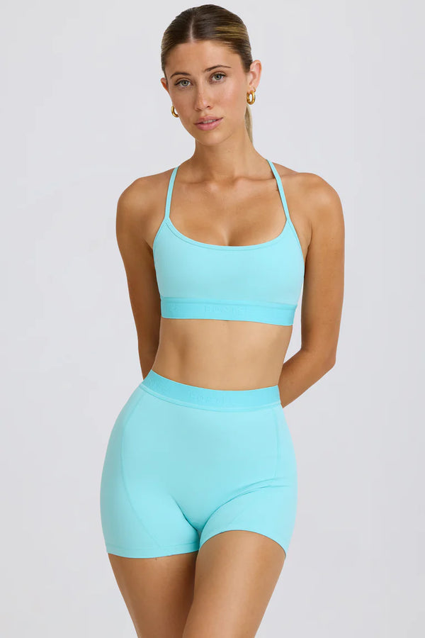 Conjunto aqua short