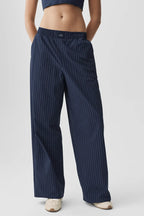 Pinstripeboxer pant alo