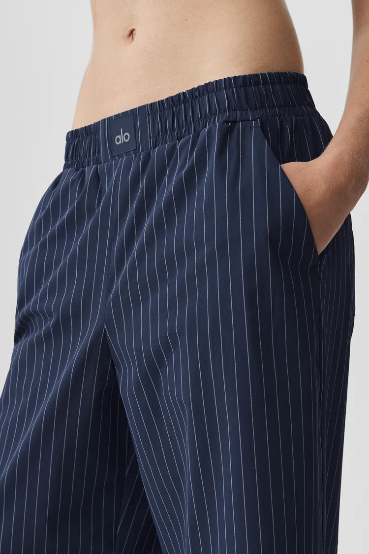 Pinstripeboxer pant alo